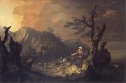 JONES, Thomas The Bard oil painting